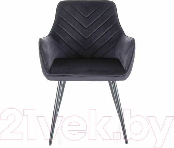 Изображение товара Стул Signal Fig Velvet (Bluvel 19 черный/черный)