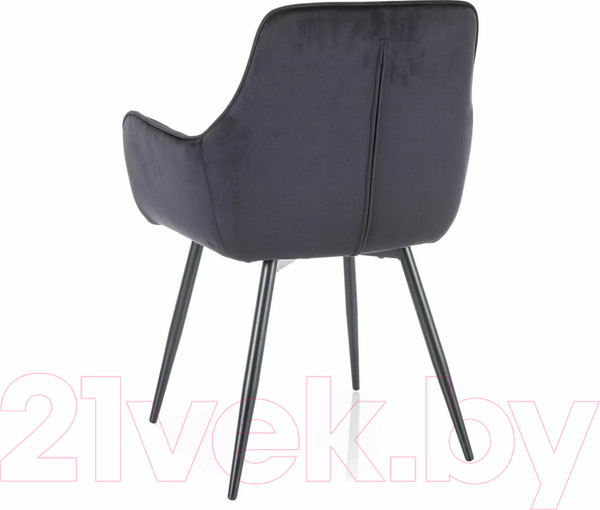 Изображение товара Стул Signal Fig Velvet (Bluvel 19 черный/черный)