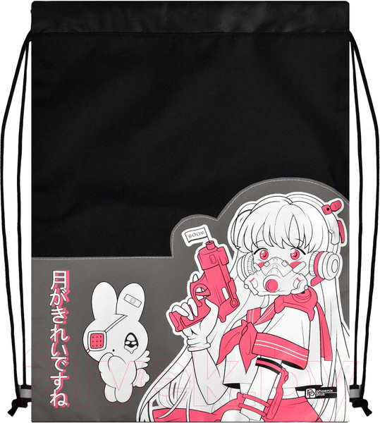 Изображение товара Мешок для обуви Феникс+ Розовая девушка / 65001