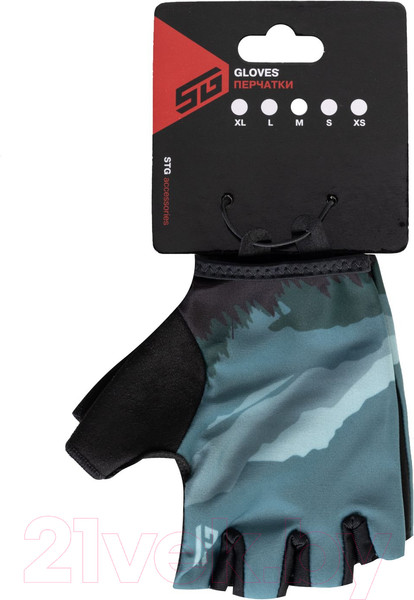 Изображение товара Велоперчатки STG Slim Skin/Х112304-L (L, зеленый)