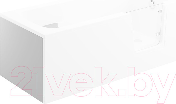 Изображение товара Экран для ванны Polimat Vovo 00625 (140x57, белый)