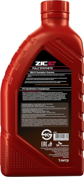 Изображение товара Трансмиссионное масло ZIC DCTF Multi / 132685 (1л)
