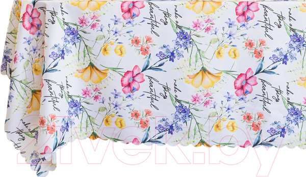 Изображение товара Скатерть Доляна Make all things beautiful 145x220 / 10389119