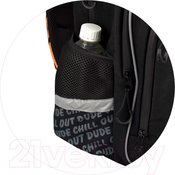 Изображение товара Школьный рюкзак Феникс+ Яростный кот / 64149