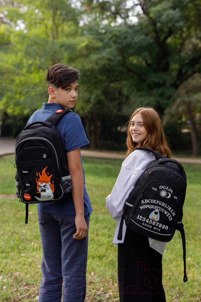 Изображение товара Школьный рюкзак Феникс+ Яростный кот / 64149