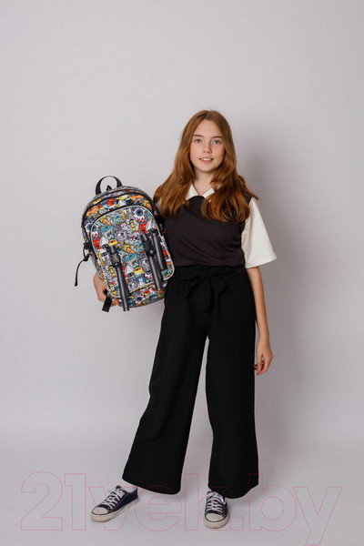 Изображение товара Школьный рюкзак Феникс+ Монстрики / 64834