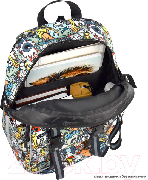 Изображение товара Школьный рюкзак Феникс+ Монстрики / 64834