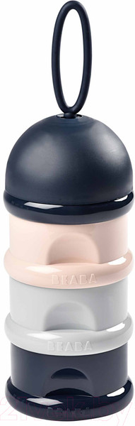 Изображение товара Контейнер для детского питания Beaba Boite Doseuse D Blue/Grey/Pink 911669