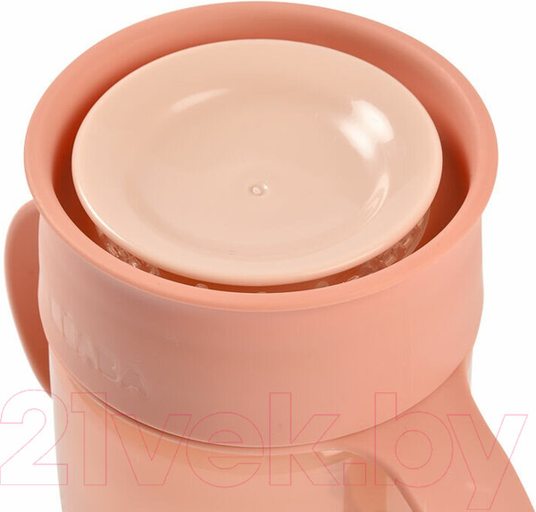 Изображение товара Поильник Beaba Tasse Apprentissage 913571 (340мл, Pink)