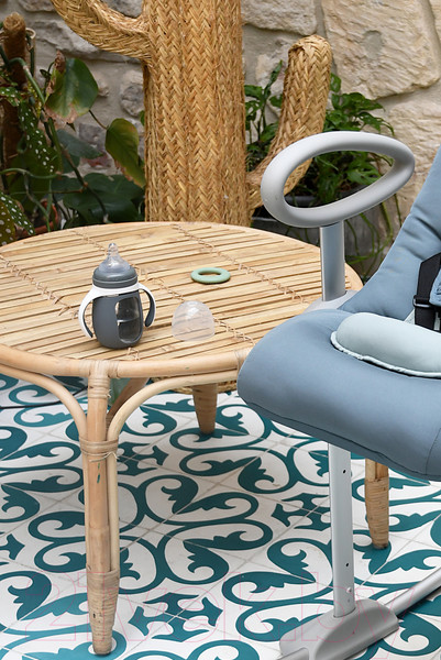 Изображение товара Поильник Beaba Biberon Verre Sil 913538 (210мл, Grey)