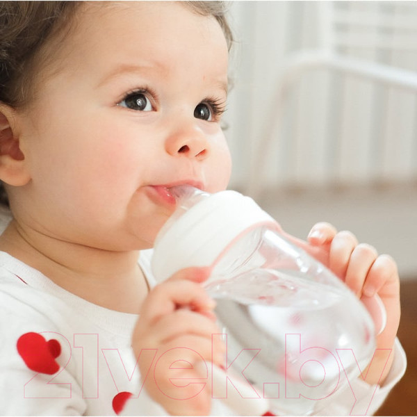 Изображение товара Поильник Beaba 2 In 1 Learning Cup 913478 (210мл, Old Pink)