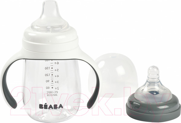 Изображение товара Поильник Beaba 2 In 1 D'app 913532 (210мл, Mineral)