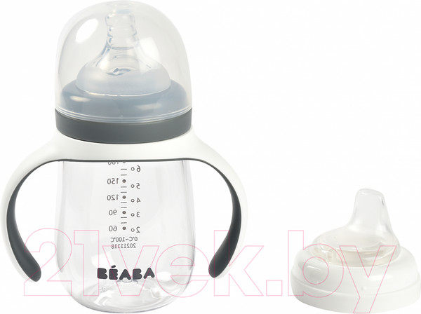 Изображение товара Поильник Beaba 2 In 1 D'app 913532 (210мл, Mineral)