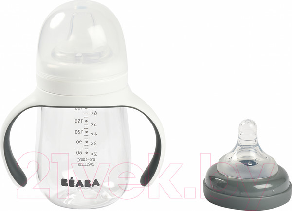 Изображение товара Поильник Beaba 2 In 1 D'app 913532 (210мл, Mineral)