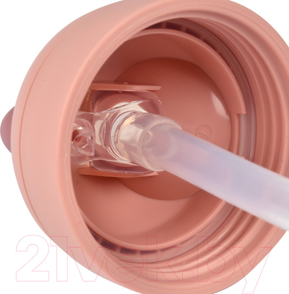Изображение товара Поильник Beaba Straw Cup 913480 (300мл, Old Pink)