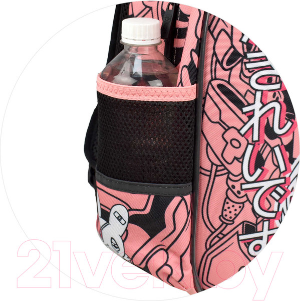 Изображение товара Школьный рюкзак Феникс+ Розовая девушка / 65739