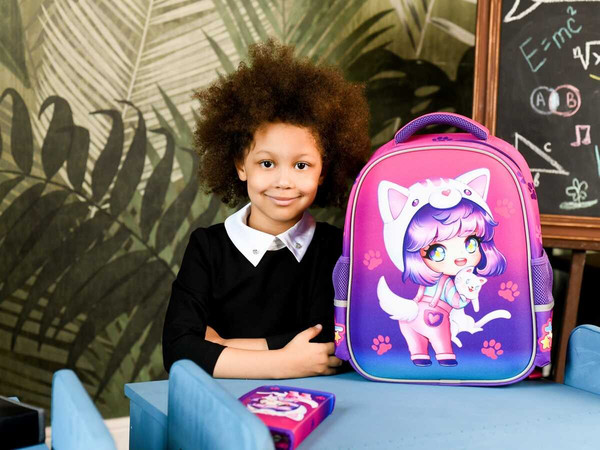 Изображение товара Школьный рюкзак Феникс+ Чиби / 64617