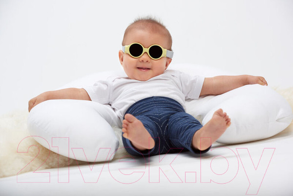 Изображение товара Очки солнцезащитные Beaba Lunettes 0-9 Mois 2020 Tend Yellow / 930303