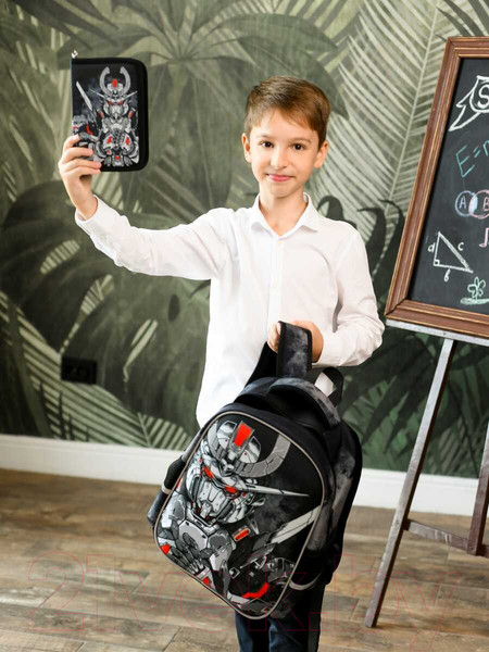 Изображение товара Школьный рюкзак Феникс+ Роботы / 64622