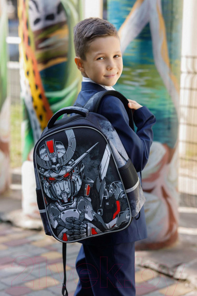 Изображение товара Школьный рюкзак Феникс+ Роботы / 64622