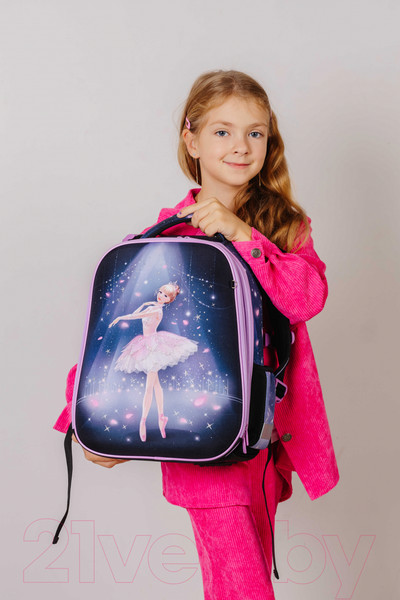 Изображение товара Школьный рюкзак Феникс+ Балерина / 64831