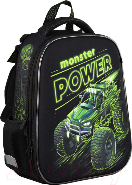 Изображение товара Школьный рюкзак Феникс+ Монстр-трак / 64832