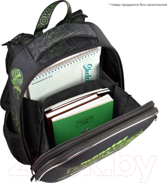 Изображение товара Школьный рюкзак Феникс+ Монстр-трак / 64832