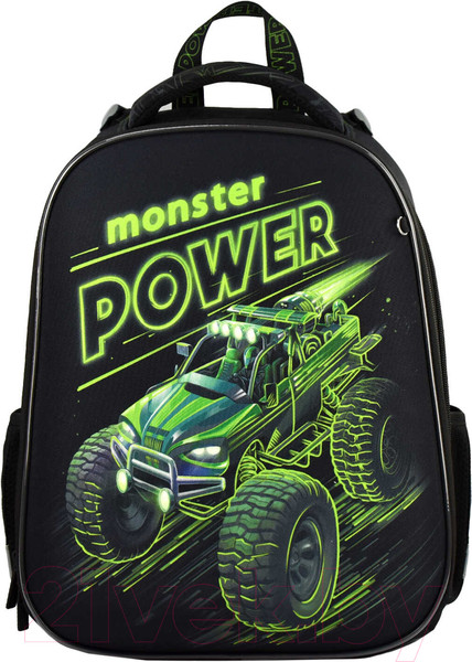 Изображение товара Школьный рюкзак Феникс+ Монстр-трак / 64832