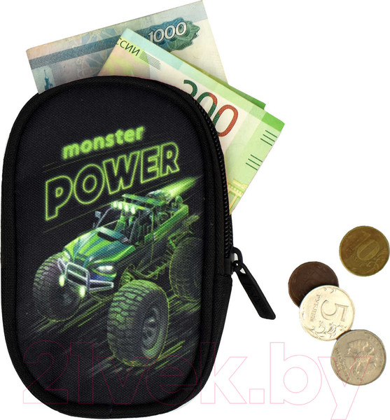 Изображение товара Школьный рюкзак Феникс+ Монстр-трак / 64832