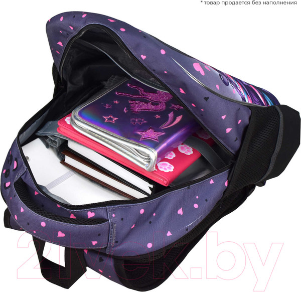 Изображение товара Школьный рюкзак Феникс+ Девушка с пандой / 65719