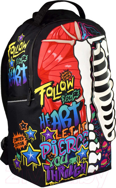 Изображение товара Школьный рюкзак Феникс+ Скелетон стрит / 64154