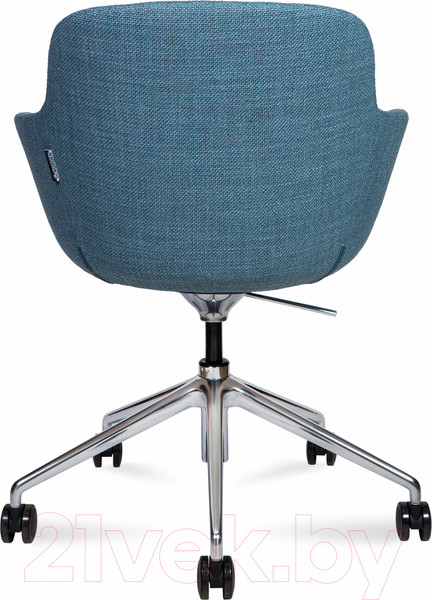 Изображение товара Кресло офисное Norden Corfu / B1816 3S fabric LE8100-07 (ткань бирюзовый/алюминевая база)