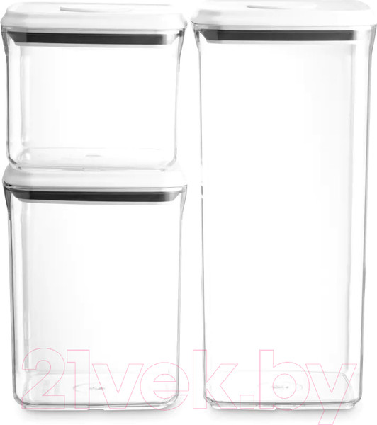Изображение товара Набор емкостей для хранения Wo Home Click WO1006