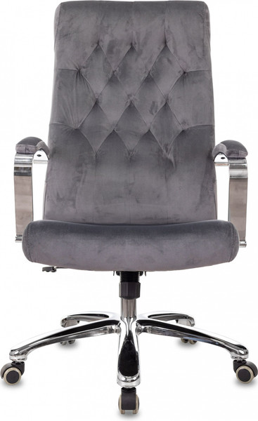 Изображение товара Кресло офисное Бюрократ T-9928SL (Fabric серый Italia 26/крестовина металл хром)