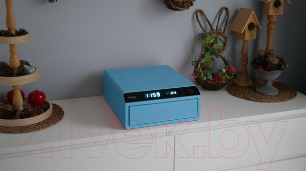 Изображение товара Мебельный сейф Klesto Smart JS1 (лазурный голубой)
