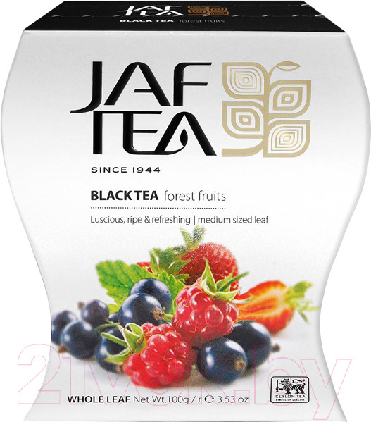 Изображение товара Чай листовой Jaf Лесные ягоды черный байховый (100г)