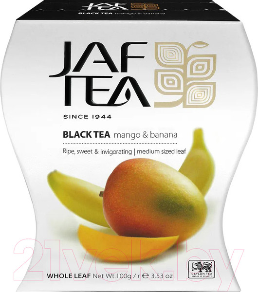 Изображение товара Чай листовой Jaf Манго Банан черный байховый (100г)