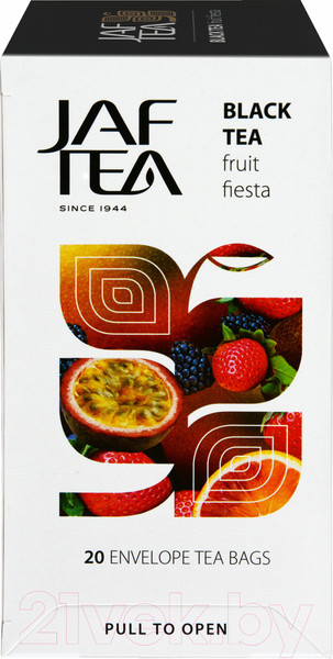 Изображение товара Чай пакетированный Jaf Фруктовая Фиеста Ассорти (20пак)