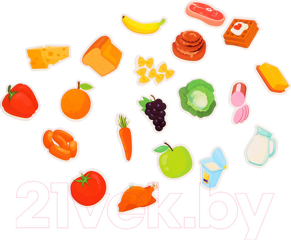 Изображение товара Развивающий игровой набор Zabiaka IQ Разбери по тележкам / 9949107