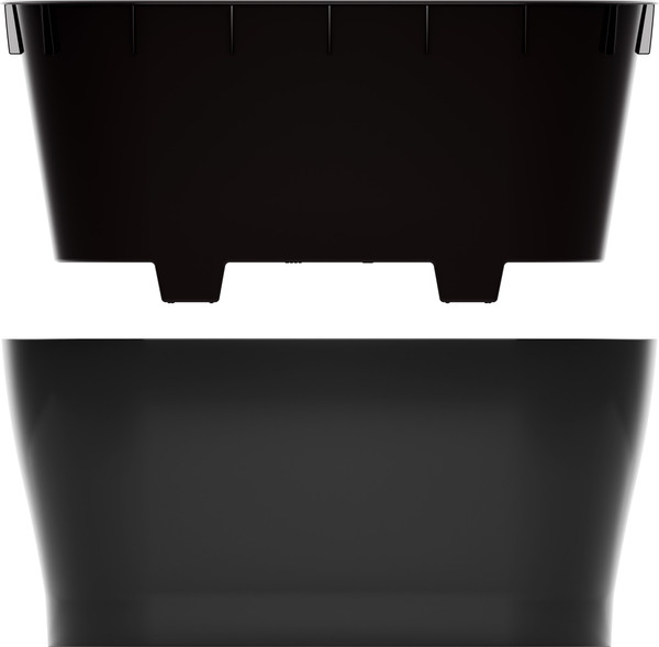 Изображение товара Кашпо Альтернатива Лея / М8898 (графитовый, с автополивом)