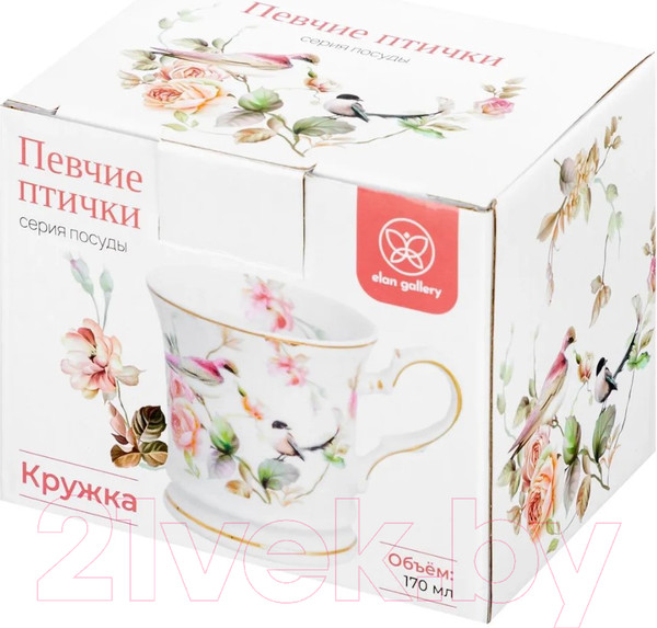 Изображение товара Кружка Elan Gallery Певчие птички / 730748