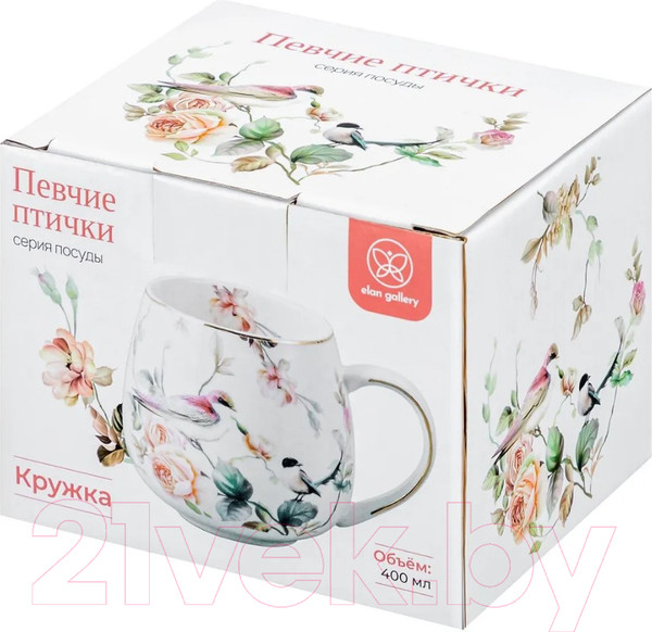 Изображение товара Кружка Elan Gallery Певчие птички / 730749