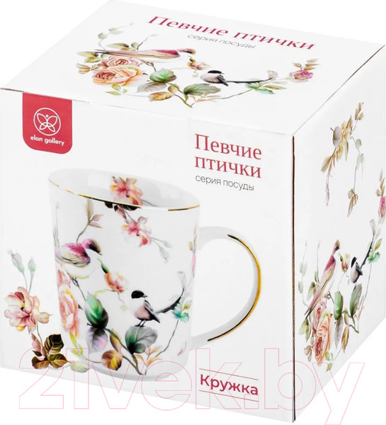 Изображение товара Кружка Elan Gallery Певчие птички / 730786