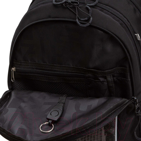 Изображение товара Школьный рюкзак Grizzly RB-452-5 (черный/серый)