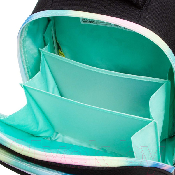 Изображение товара Школьный рюкзак Grizzly RAz-486-2 (черный)