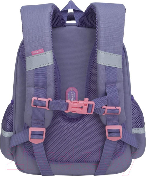 Изображение товара Школьный рюкзак Grizzly RAz-486-8 (лиловый)