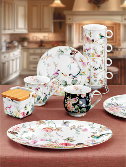 Изображение товара Блюдо Elan Gallery Певчие птички / 730784