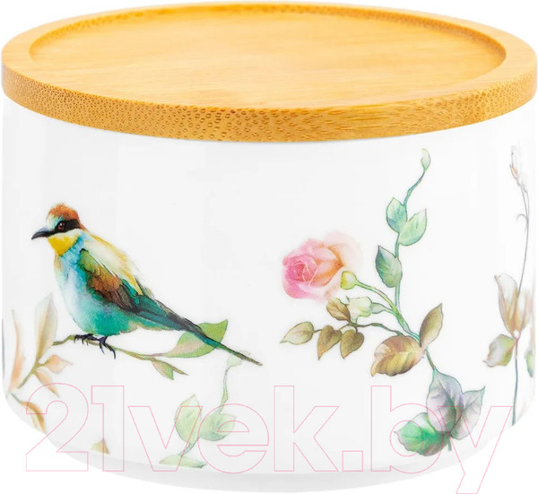 Изображение товара Емкость для хранения Elan Gallery Певчие птички / 730790