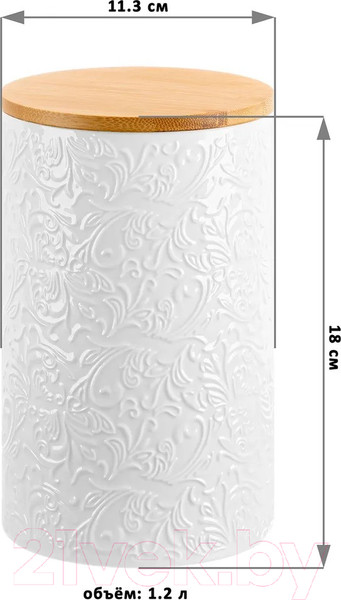 Изображение товара Емкость для хранения Elan Gallery Лоза / 950260