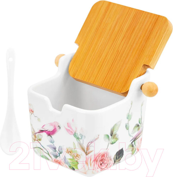 Изображение товара Емкость для хранения Elan Gallery Певчие птички / 730791